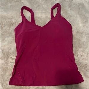 Lululemon Athletica Pink Fitted Camisole
